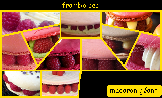 lien recette de macarons gants aux framboises